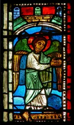 Fenêtre wXV représentant un ange