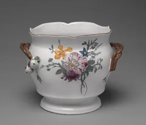 Refroidisseur à vin, fabriqué par la manufacture de Joseph-Gaspard Robert, vers 1760