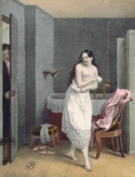 Femme sortant de son bain, c.1825