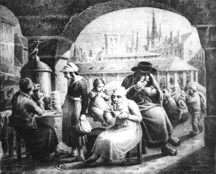 Femme vendant du café, c. 1820