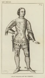 XIV Siècle, Jean Chastelain de Terote (gravure)