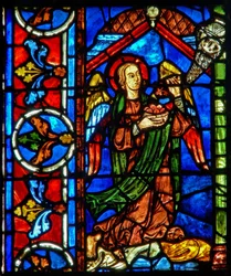Ange avec de l