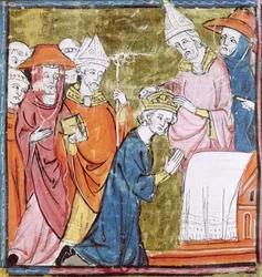 Fol. 106r : Le couronnement de l