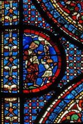 Rayons de lumière vers un enfant?