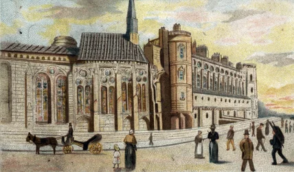 Vue du château de Saint-Germain (Seine et Oise)