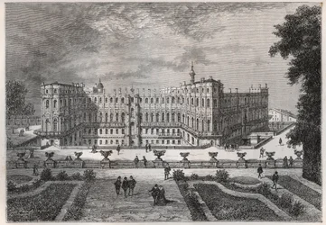 Vue du château de Saint-Germain sous Henri IV