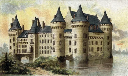Vue du château de Sully (Loiret).