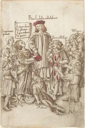 "Ne marchez pas en dehors de la voie publique" [fol. 35 recto]