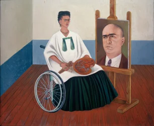 Autoportrait avec portrait du Dr Farill