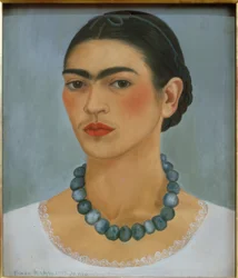 Autoportrait au collier