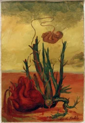 Sans titre (cœur, cactus et fœtus)