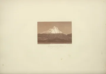 Montagnes de Jlinissa, dessiné par Gmelin, gravé par Arnold, illustration de 