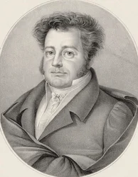Portrait du compositeur Heinrich Marschner 1795-1861