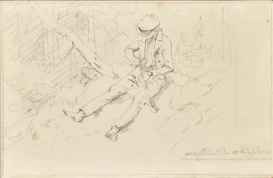 Jeune homme avec casquette