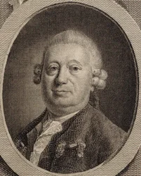 Portrait du compositeur Johann Heinrich Rolle 1716-1785, 1780