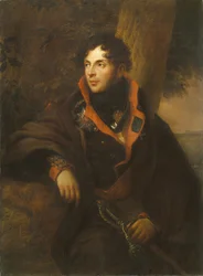 Portrait du comte Nikolaï Mikhaïlovitch Kamensky 1776-1811, 1810