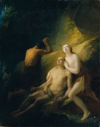 Adam et Ève pleurant Abel mort