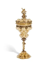 Coupe et couvercle, Nuremberg, fin XVIe siècle