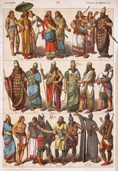 Costumes des Assyriens et Babyloniens, par Friedrich Hottenroth