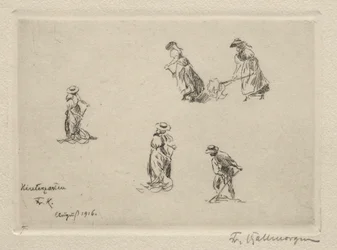 Faucheurs, 1916