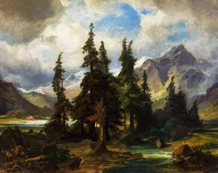 Paysage norvégien.