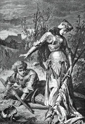 Duel entre Jeanne d