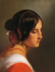 Tête de femme