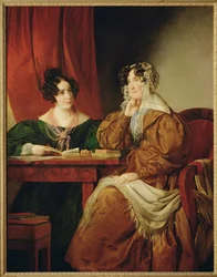 Henriette Baronin Pereira-Arnstein (peinture sur toile)