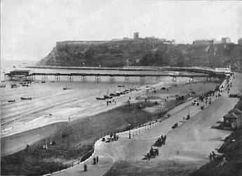 Scarborough : Baie Nord, vers 1896