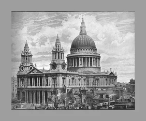 Cathédrale Saint-Paul, Londres, vers 1900