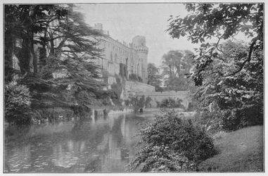 Château de Warwick, c1896