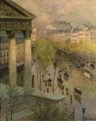 Boulevard de la Madeleine à Paris
