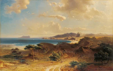 Plage à Estepona avec vue sur le Rocher de Gibraltar