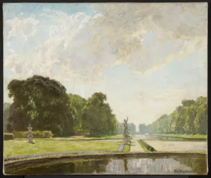 Dans le parc du château de Nymphenburg