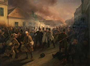 La mort héroïque du général Heinrich Hentzy d