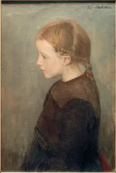 Tête de fille