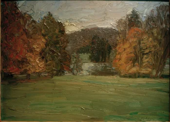 Parc en automne près de Weimar
