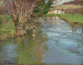 Un ruisseau au printemps