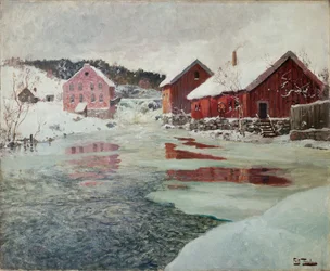 Depuis la rivière Akers