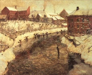 Depuis le pont de Nybroen, Oslo