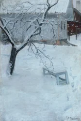 En février (ferme de Vinderen)