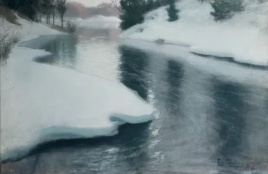 Décharge de glace