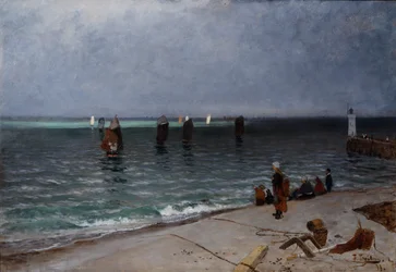 Pêcheur de maquereau