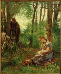 Repos dans la forêt (Repos pendant la fuite)