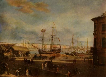 Vue du quai anglais depuis...le bâtiment de l