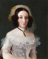 Portrait de Yelizaveta Alexeyevna Benkendorf, née Janova, 1845