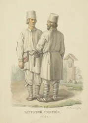 Les costumes paysans traditionnels du gouvernorat de Vitebsk