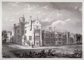 Vue du palais de Lambeth, Londres