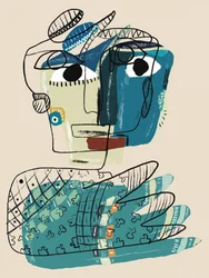 Réflexion abstraite d