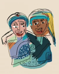 Les amis colorés s